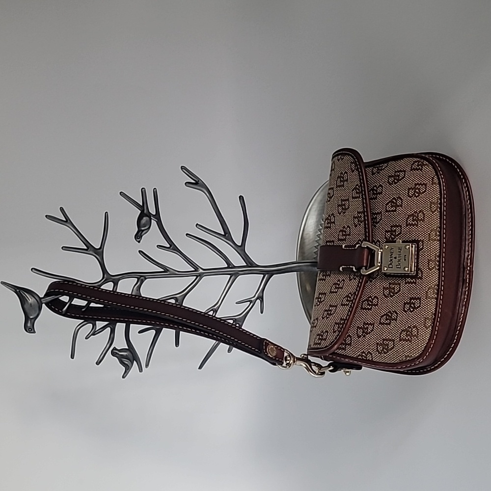 Dooney & Bourke small monogram wristlet wallet
